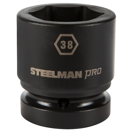 Steelman 1" Drive x 38mm 6-Point Impact Socket 79311